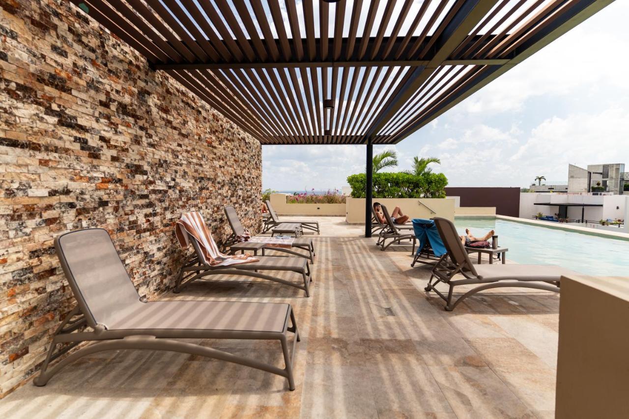 Maravilloso Estudio En Playa Rooftop-Pool-Bbq & Gym By Yeah Playa del Carmen Exterior foto